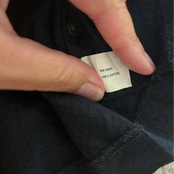 Women’s Gap Button Front Dress Tie Waist European Fit US Size 8 - Picture 6 of 10